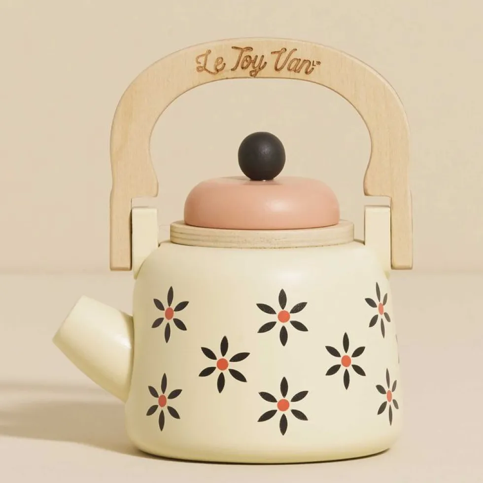 Vintage Wooden Kettle