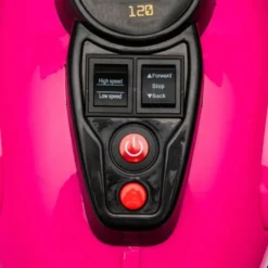 12V Kids Cruiser 1-Seater Motorcycle - Pink