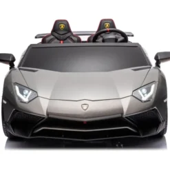 24V Lamborghini Aventador 2 Seater Ride on Car for Kids - Grey