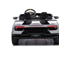 24V Lamborghini Huracan 2-Seater Electric Ride On - White