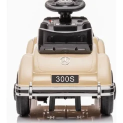 6V Mercedes Benz 300S 1-Seater Mini Ride On Car - Beige