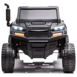 24V 4x4 Freddo Toys Tractor Trailer 2 Seater Ride on - Black