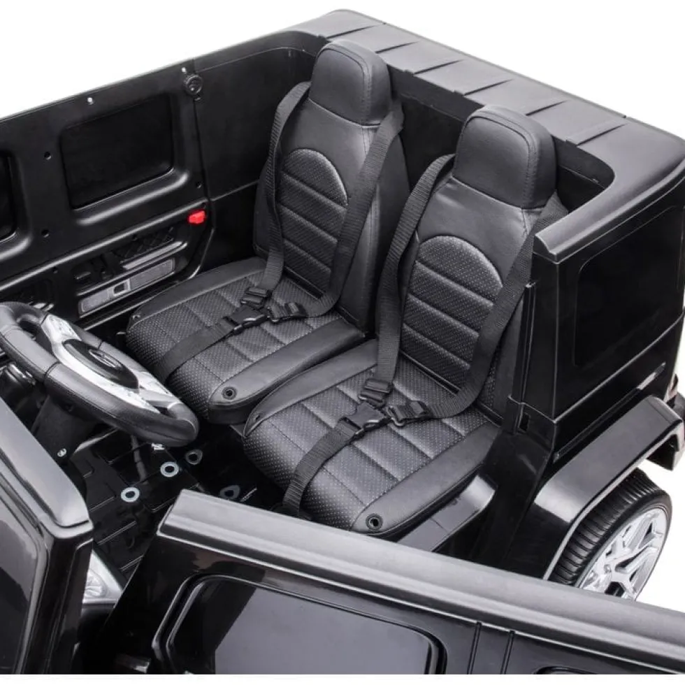 24V 4x4 Mercedes Benz G63 AMG 2 Seater Ride On Car - Black