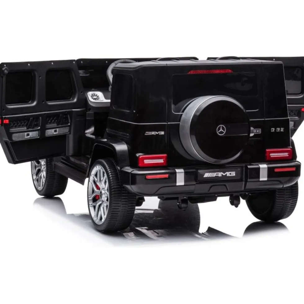 24V 4x4 Mercedes Benz G63 AMG 2 Seater Ride On Car - Black