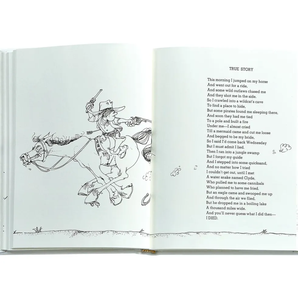 Where the Sidewalk Ends Book Leather Edition