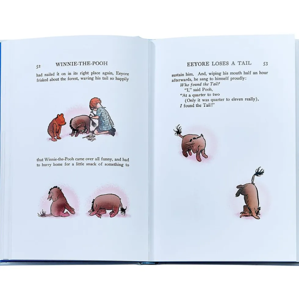 Winnie The Pooh Book Leather Edition