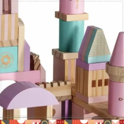 Wood Castle Blocks 75pcs