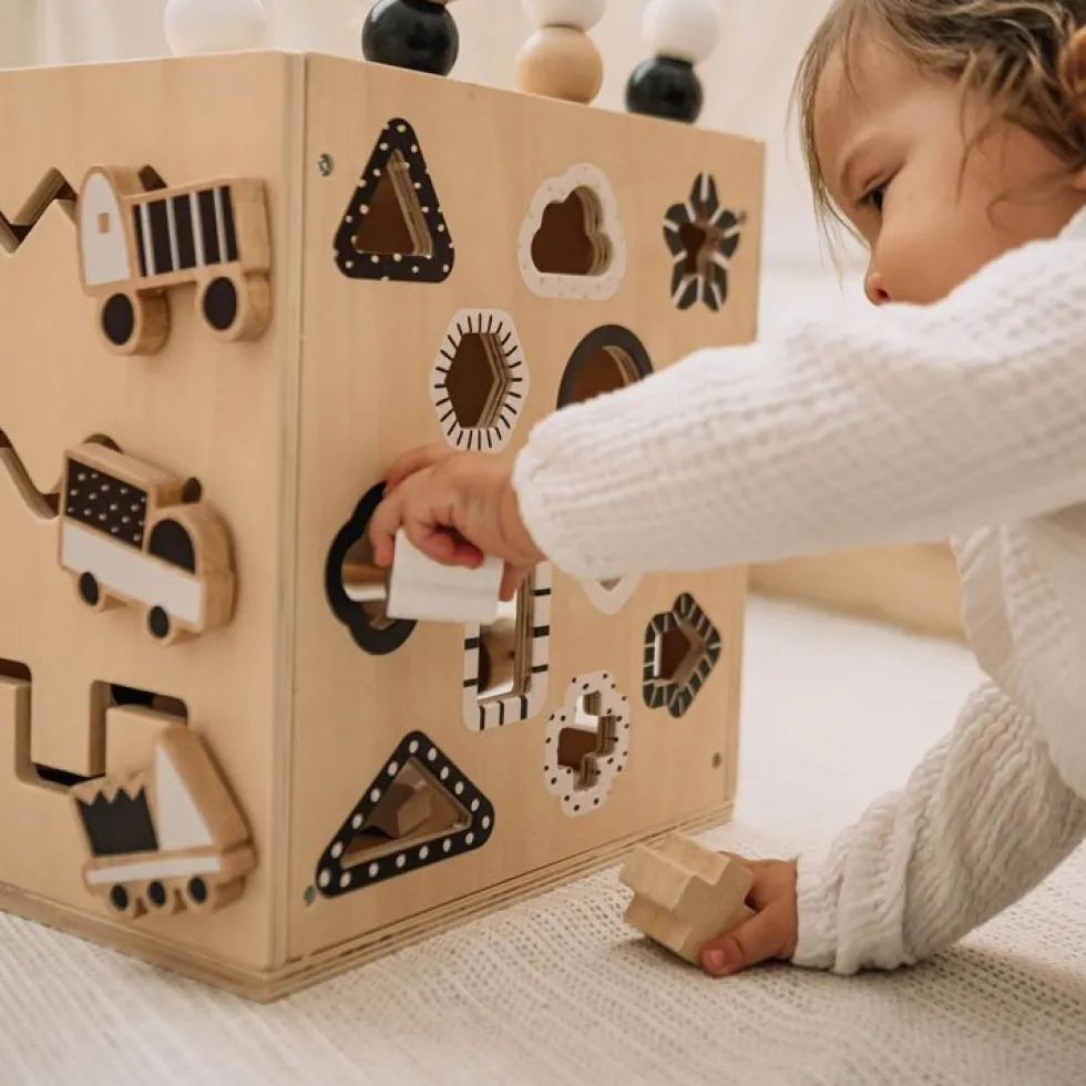 Wooden Activity Busy Box