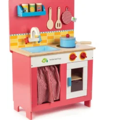 Wooden Cherry Pie Kitchen Play Set