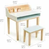 Wooden Desk and Chair