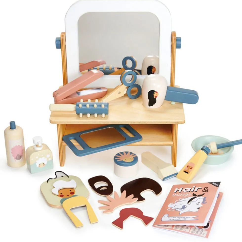 Wooden Hair Salon Set