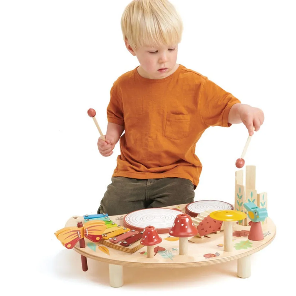 Wooden Musical Table Activity Toy