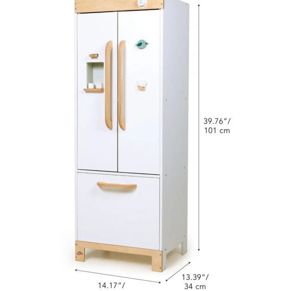 Wooden Pretend Play Refrigerator