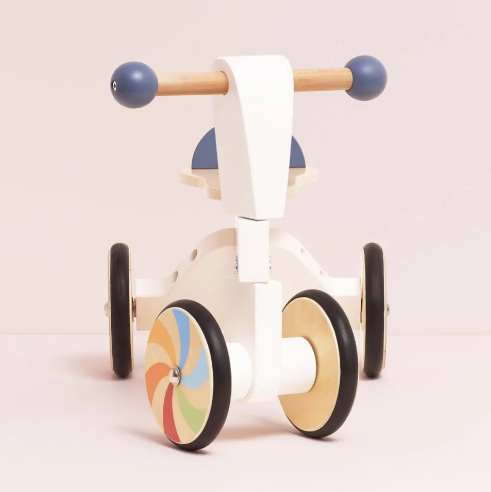 Wooden Rainbow Ride-On Trike