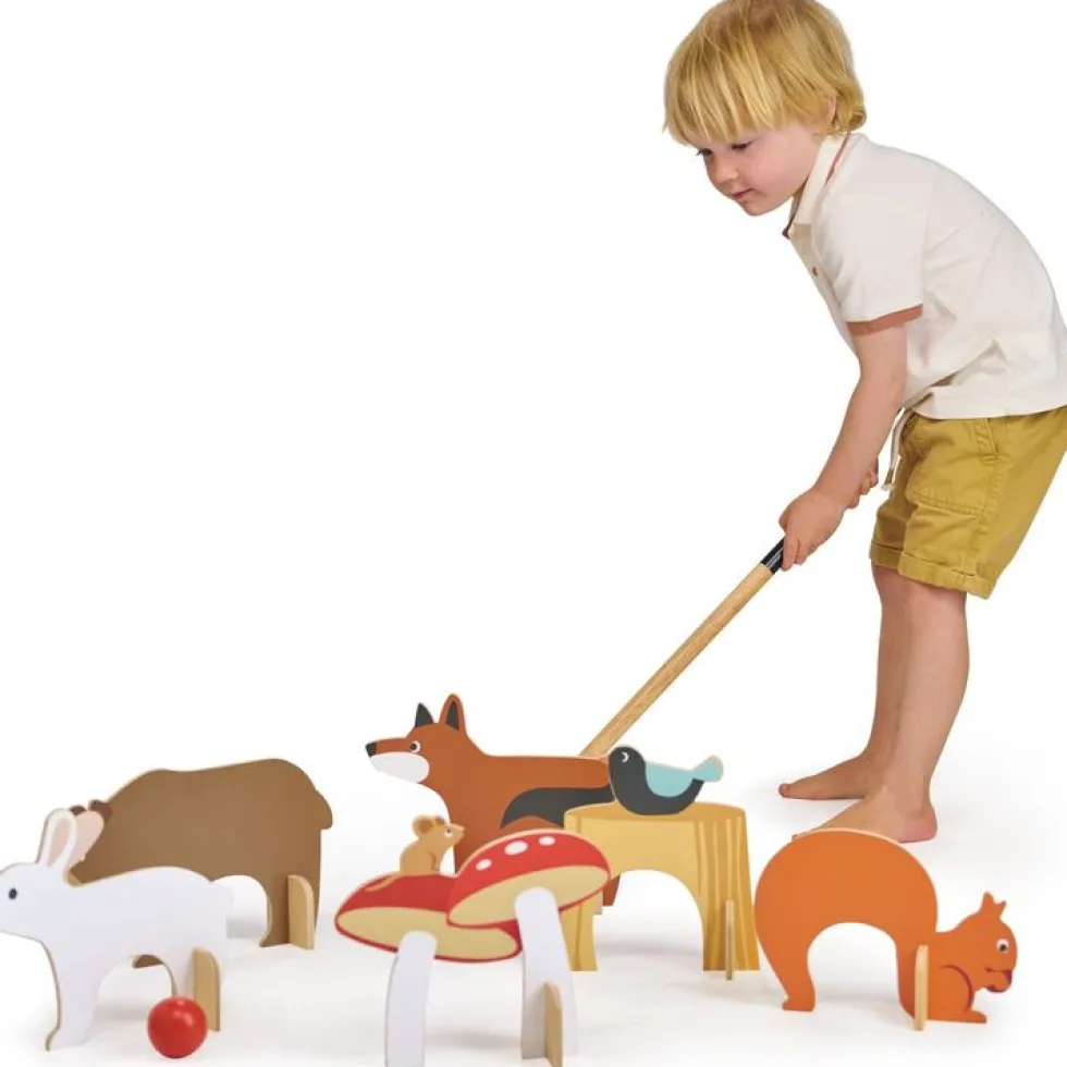 Woodland Animals Indoor Croquet Set