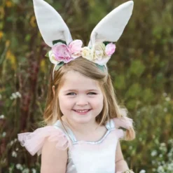 Woodland Bunny Dress & Headpiece - Size 5-6 Years