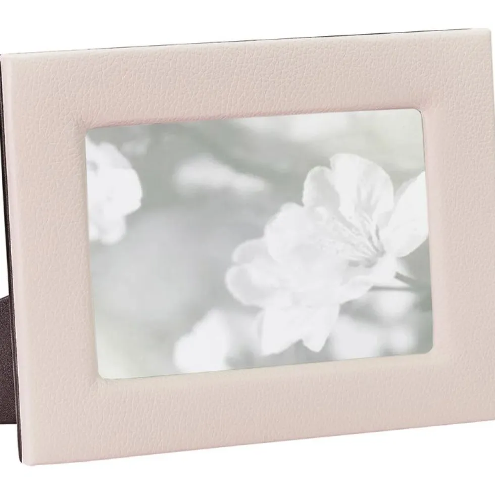5" x 7" Leather Studio Frame - Light Pink