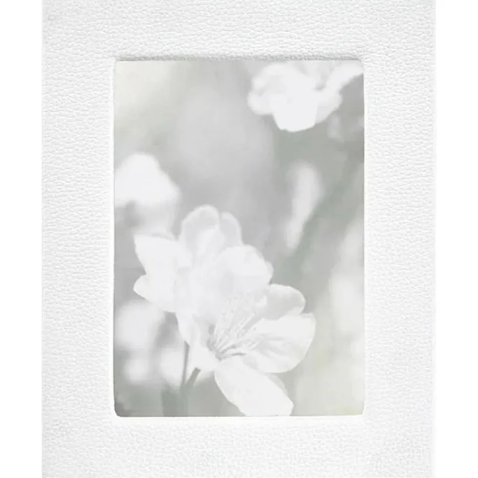 5" x 7" Leather Studio Frame - White