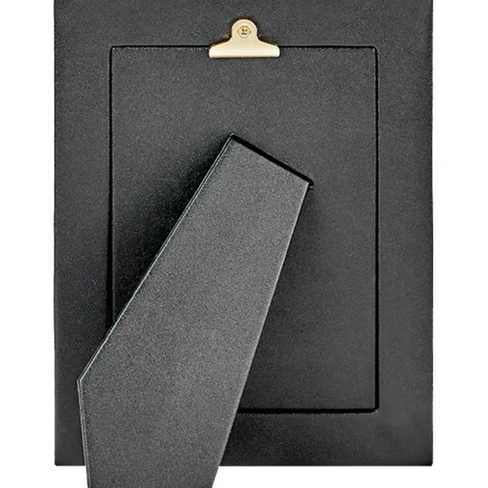5" x 7" Leather Studio Frame - White