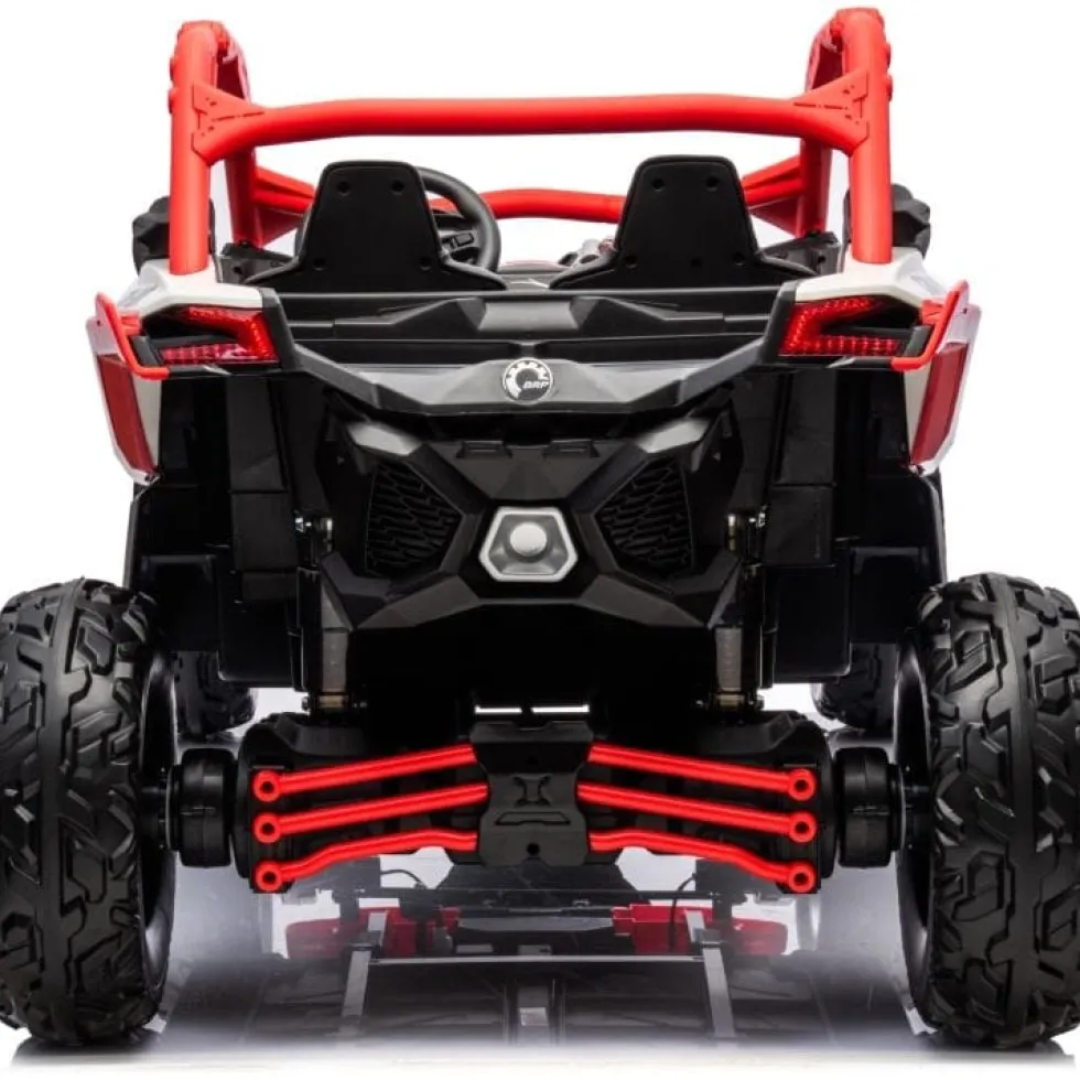 2x24V 4x4 Can Am Maverick 2 Seater Ride on UTV - Red