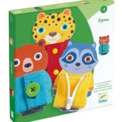 Zipping Wooden Skill Boards